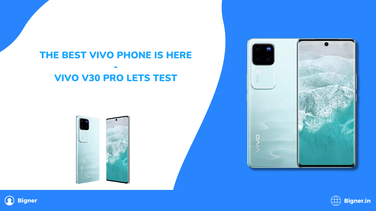 The Best vivo Phone is here - vivo V30 Pro Lets Test